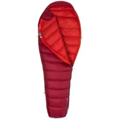 Marmot Micron 40 Long Down Sleeping Bag - Sienna Red/tomato