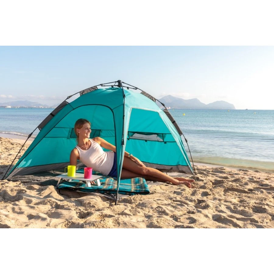 Uquip Buzzy Beach Shelter - Petrol/grey - Image 10