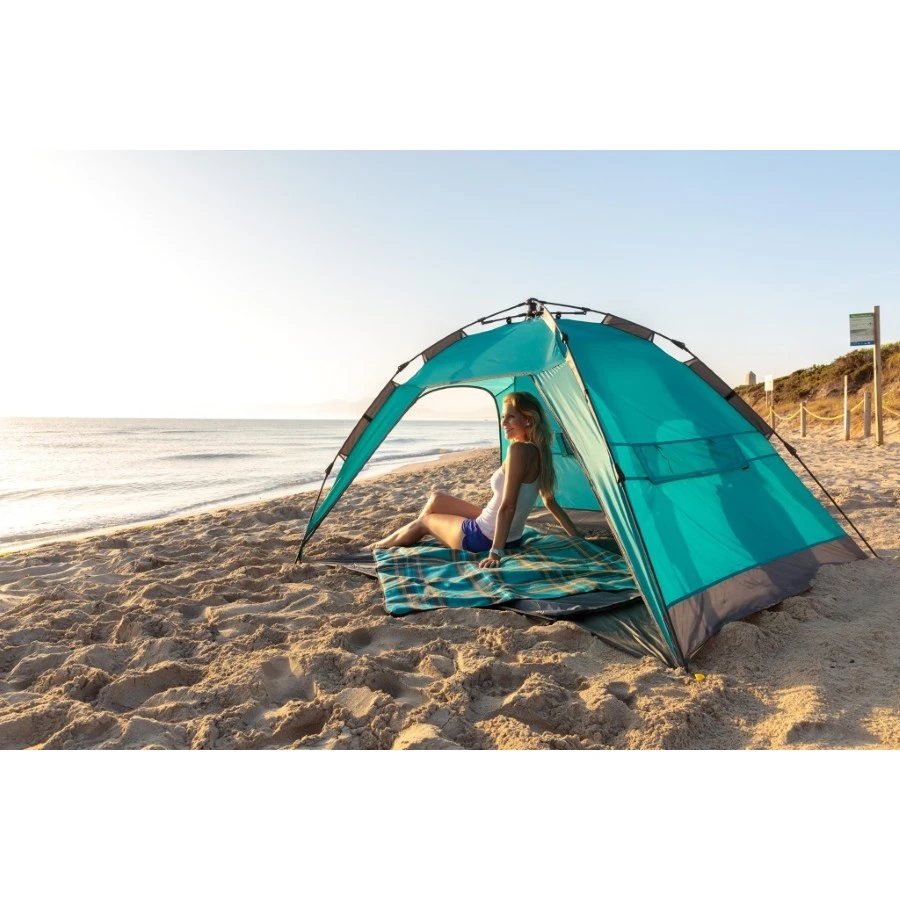 Uquip Buzzy Beach Shelter - Petrol/grey - Image 11
