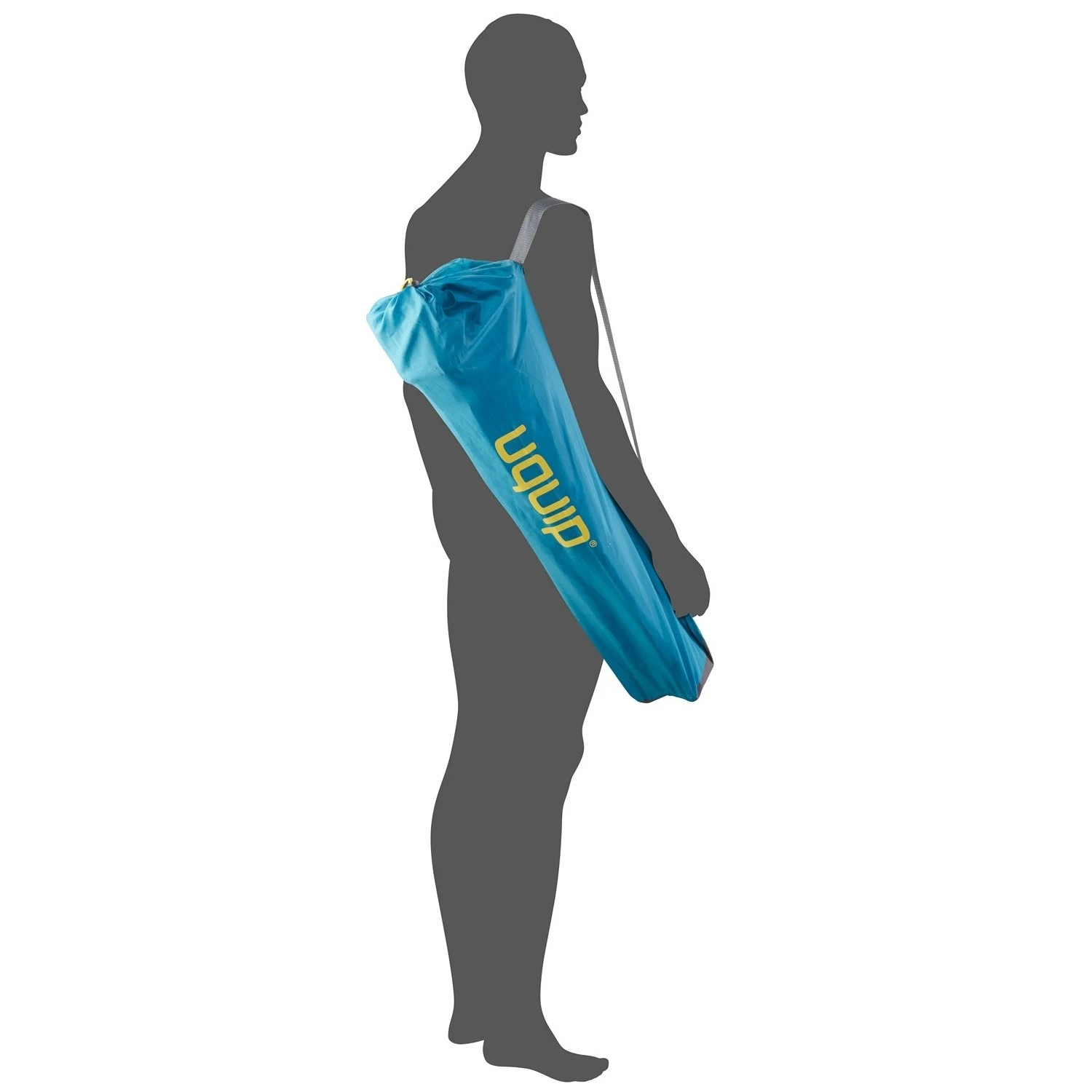 Uquip Izzy Folding Chair - Petrol/grey - Image 3