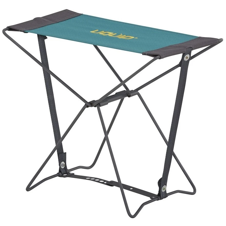 Uquip Fancy Folding Stool - Petrol/grey