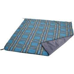 Uquip Scotty L Picnic Blanket - Petrol/grey