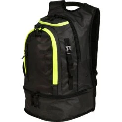 Arena Fastpack 3.0 Backpack - Dark Smoke-Neon Yellow