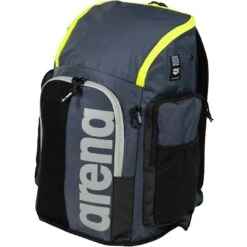 Arena Spiky III 45L Backpack - Navy-Neon Yellow