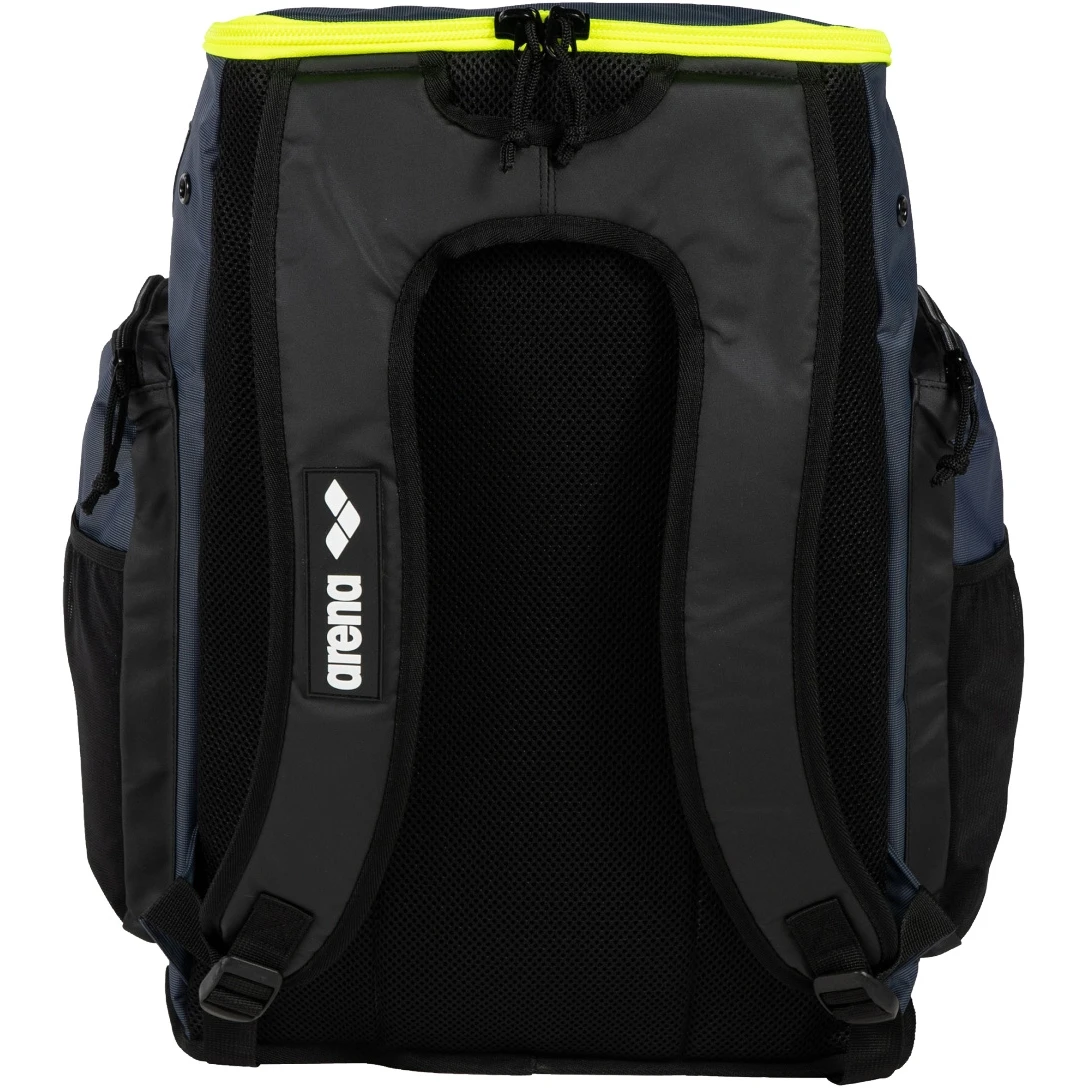 Arena Spiky III 45L Backpack - Navy-Neon Yellow - Image 8