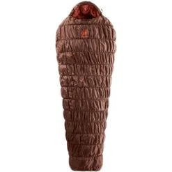Deuter Exosphere -6° SL Women's Sleeping Bag - Zip Left - Umbra-redwood