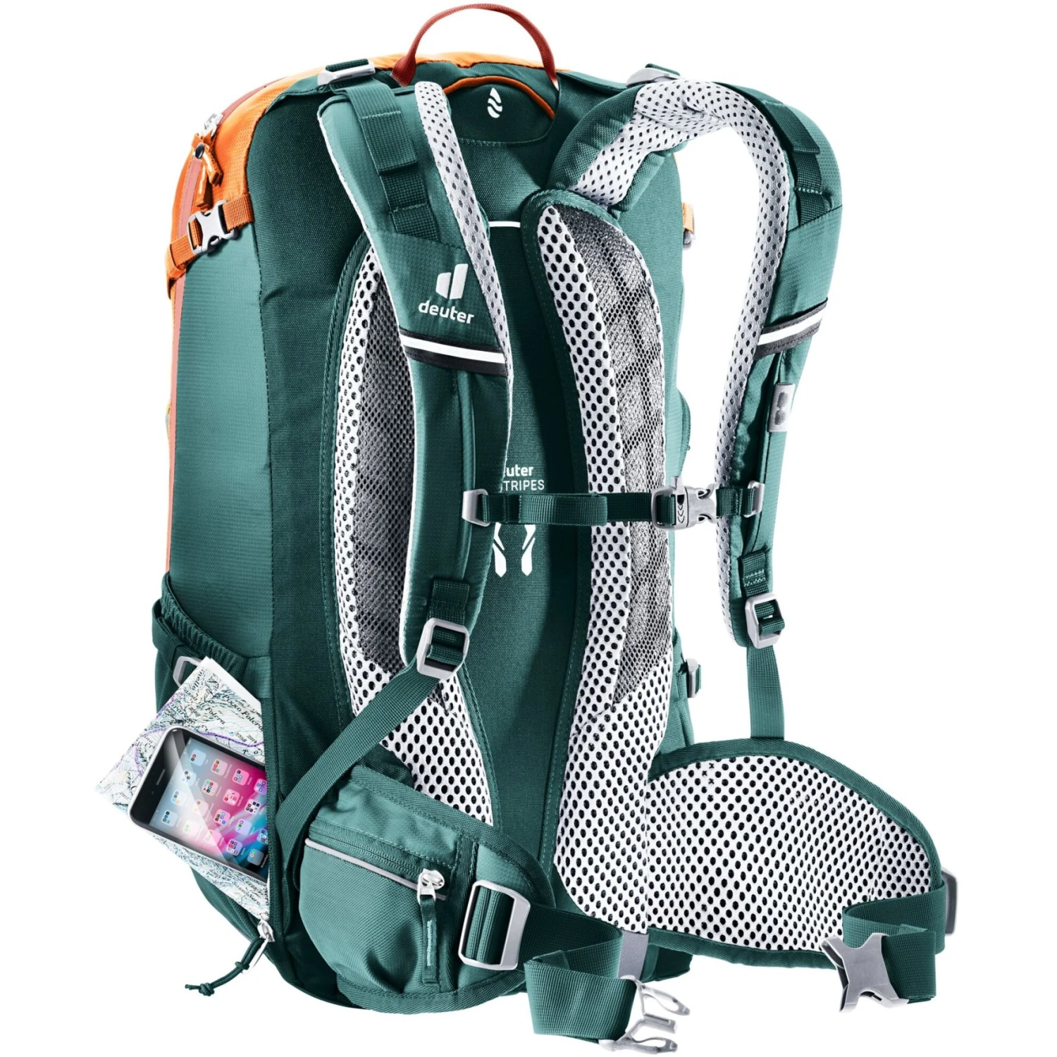 Deuter Trans Alpine 30 Backpack - Chestnut-deepsea - Image 7