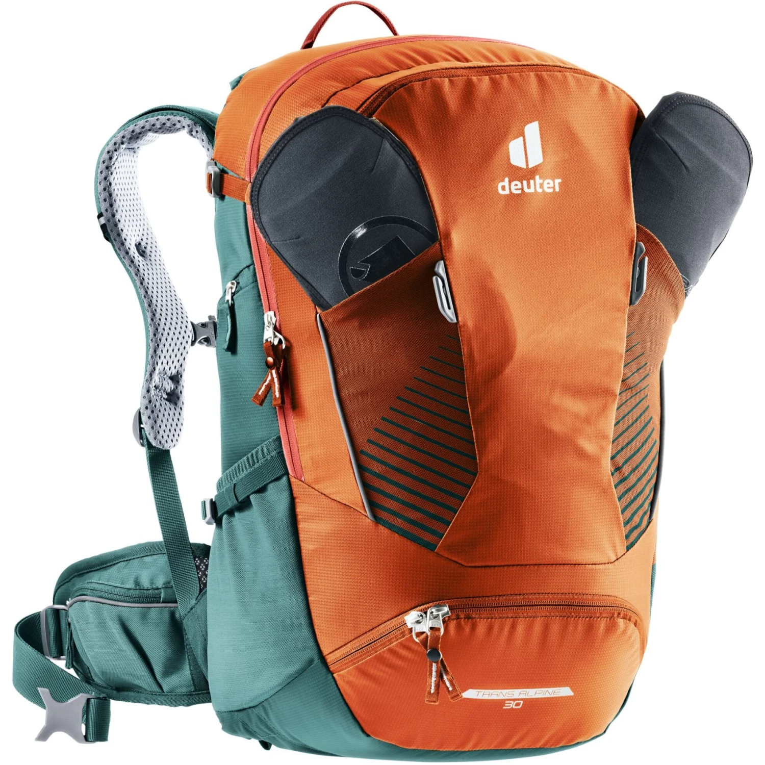 Deuter Trans Alpine 30 Backpack - Chestnut-deepsea - Image 6