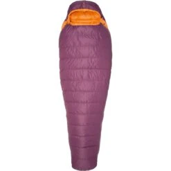 Exped Comfort -5° Women's Sleeping Bag - S - Dark Violet/lava