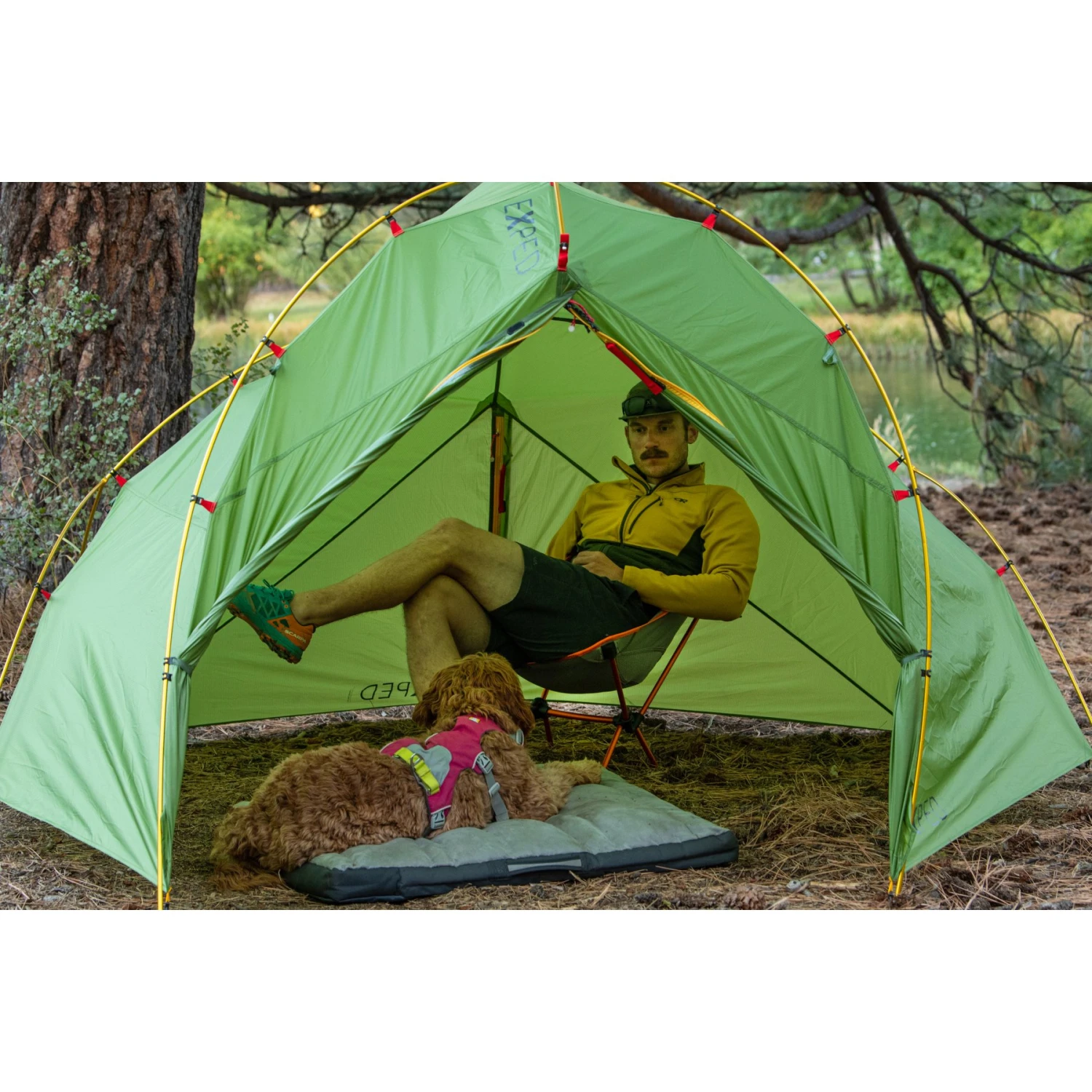 Exped Outer Space III Tent - Meadow - Image 6