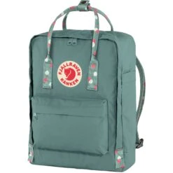 FJÄLLRÄVEN Fjällräven Kånken Backpack - Frost Green/confetti Pattern