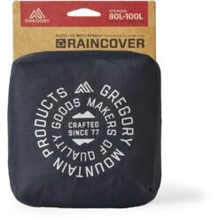 Gregory Raincover 80L-110L - Lava Black