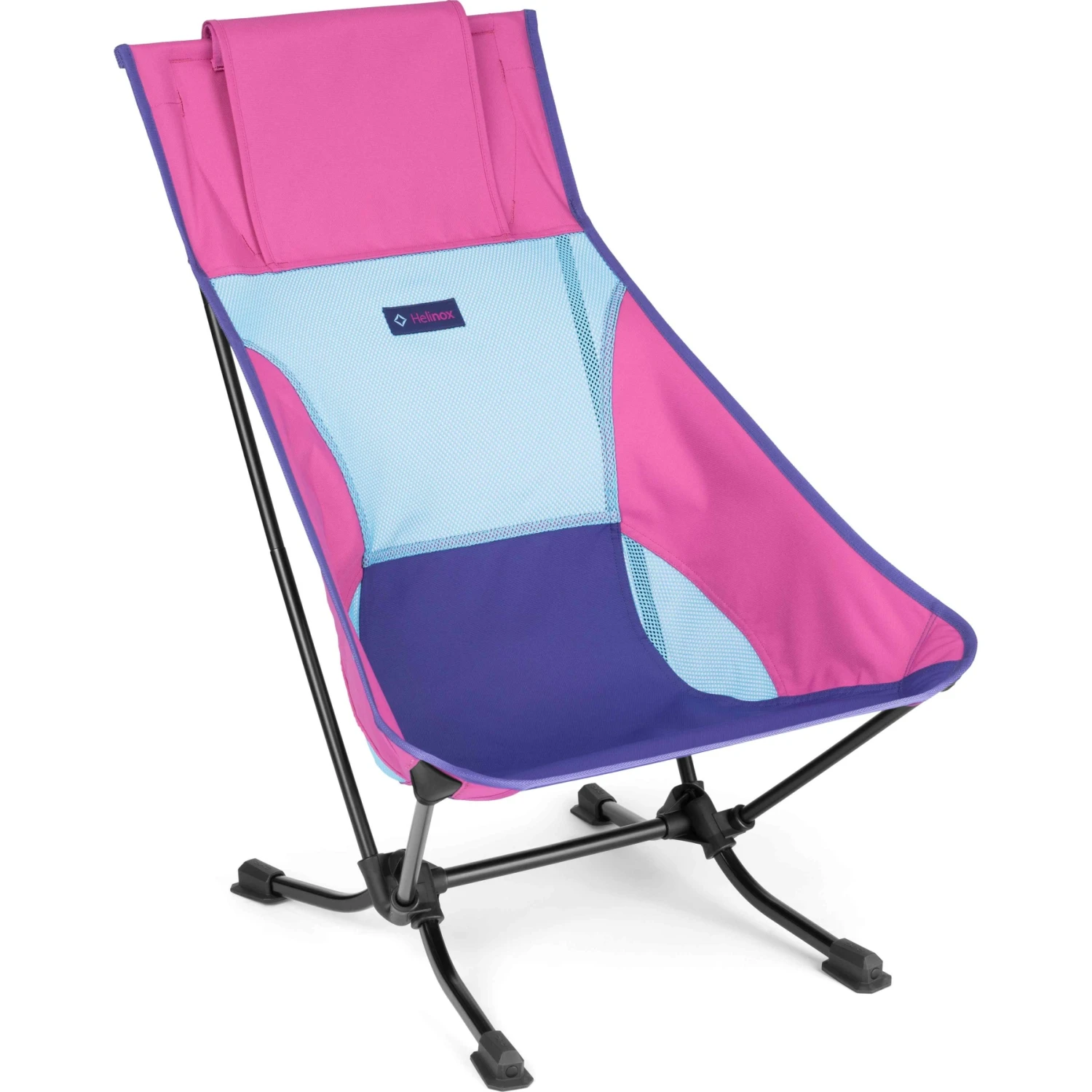 Helinox Beach Chair Camping Chair - Multi Block 2023 / Black