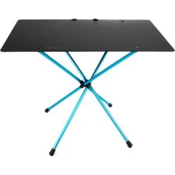Helinox Café Table Wide - Black / Cyan Blue