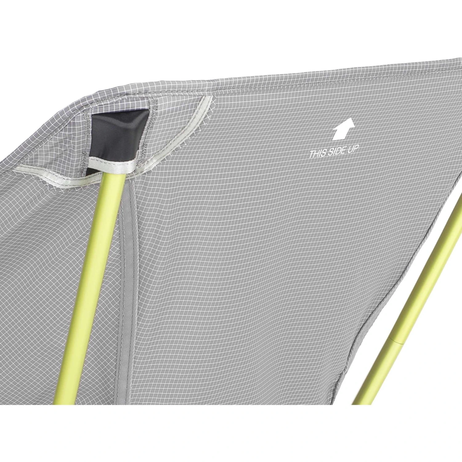 Helinox Chair Zero L - Camping Chair - Grey / Melon - Image 3