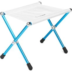 Helinox Speed Stool - Camping Chair - White / Cyan Blue