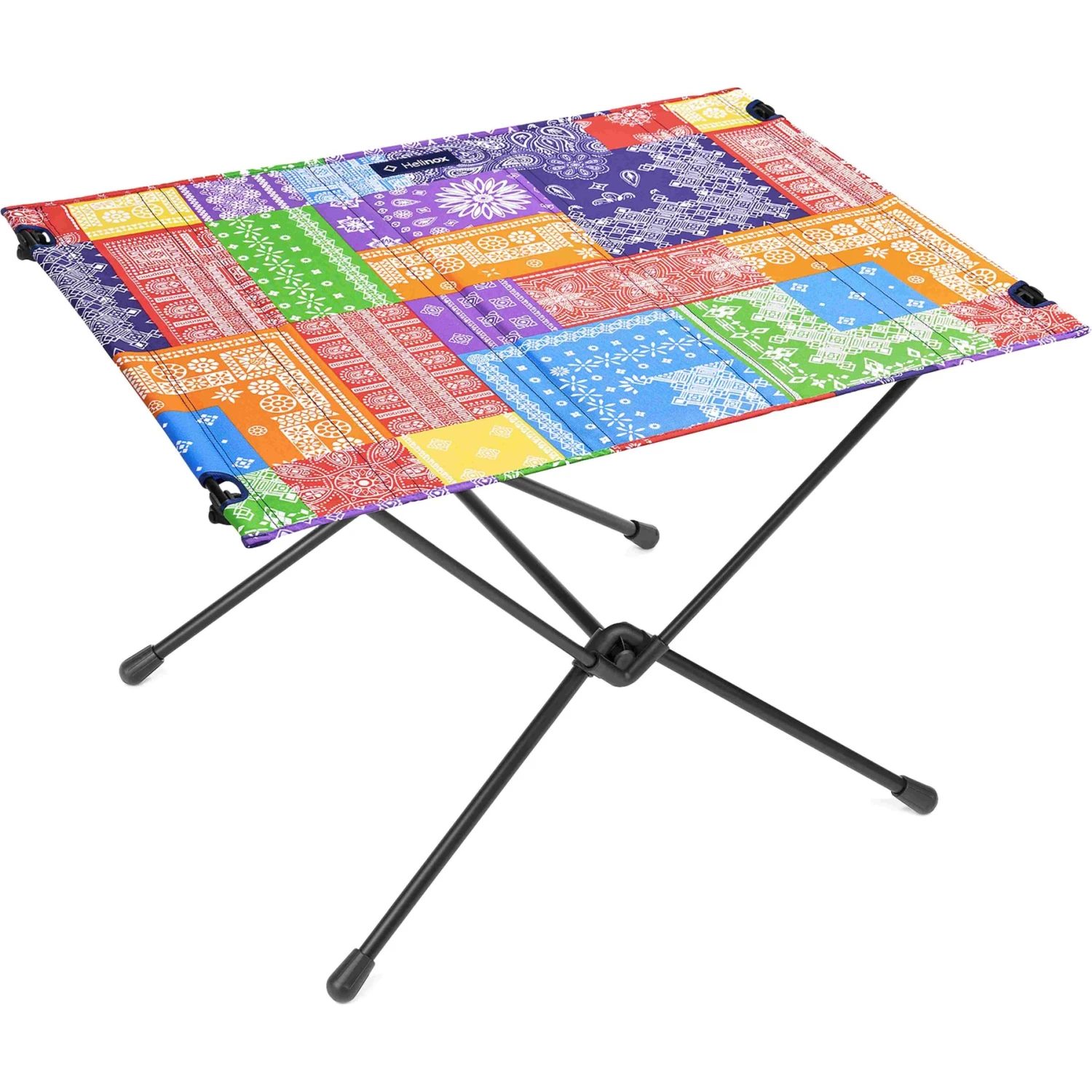 Helinox Table One Hard Top L - Rainbow Bandana / Black
