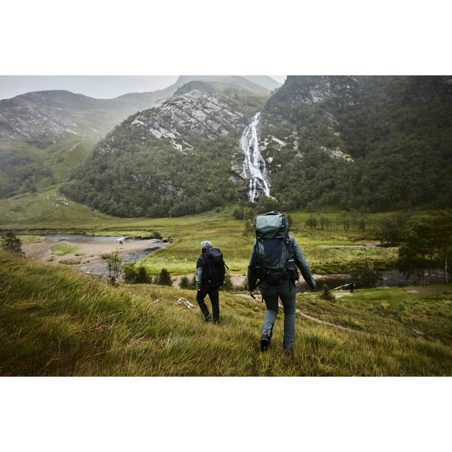 Jack Wolfskin Highland Trail 55+5 Backpack Men - Dark Sea - Image 13