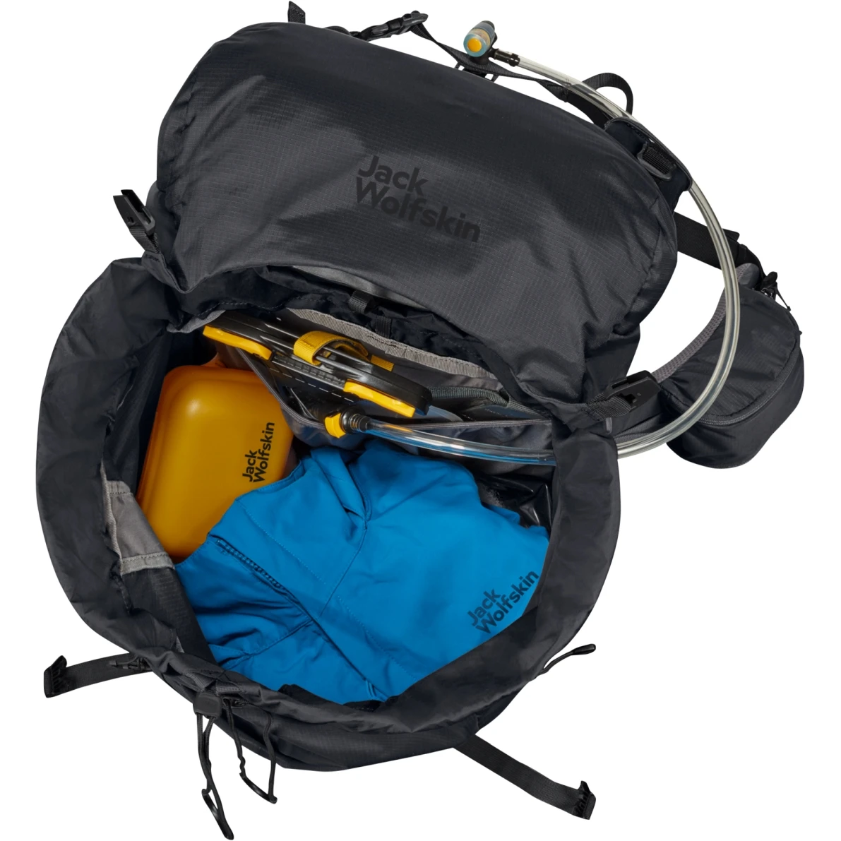 Jack Wolfskin Highland Trail 55+5 Backpack Men - Dark Sea - Image 5