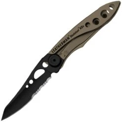 Leatherman Skeletool KBX Knife - Coyote Tan