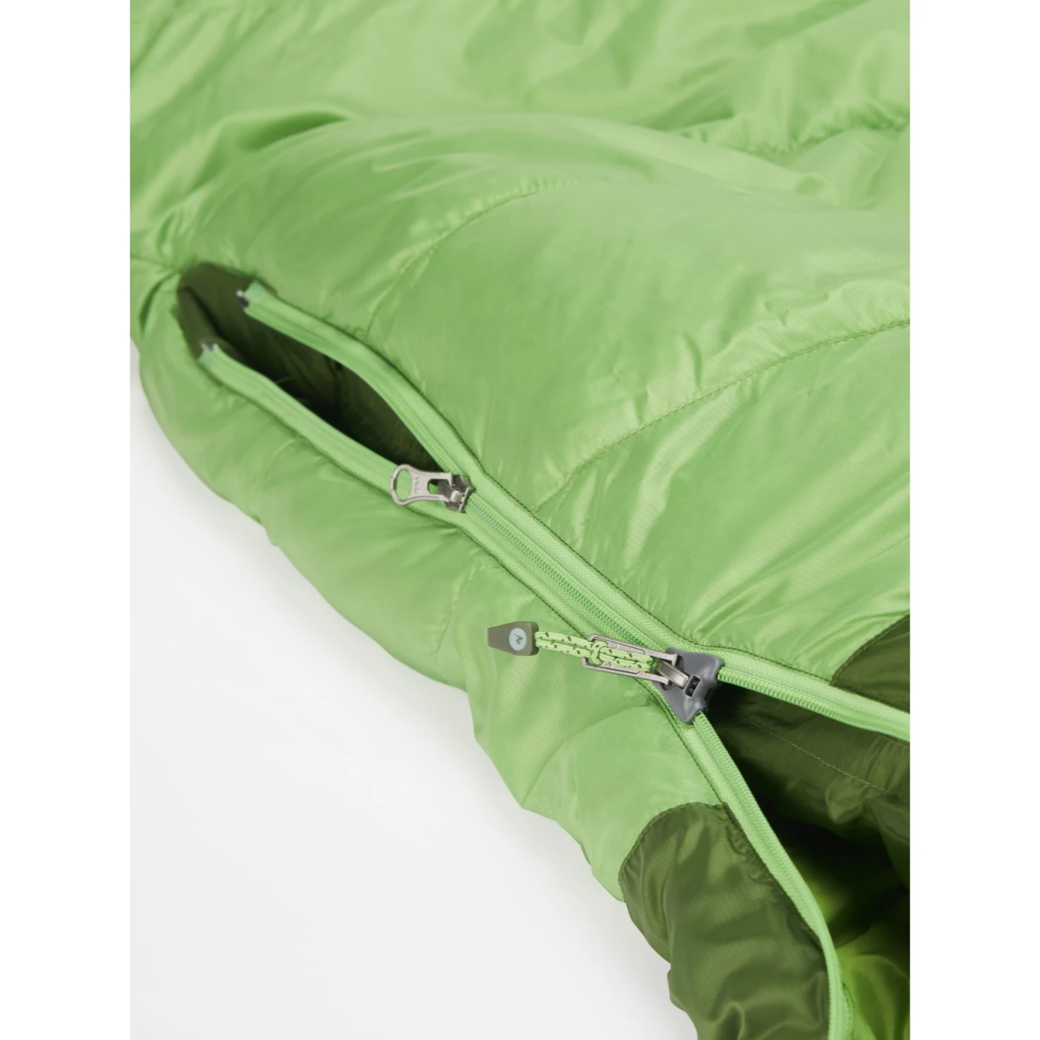 Marmot Hydrogen Long Sleeping Bag - Zip Left - Foliage/kiwi - Image 4