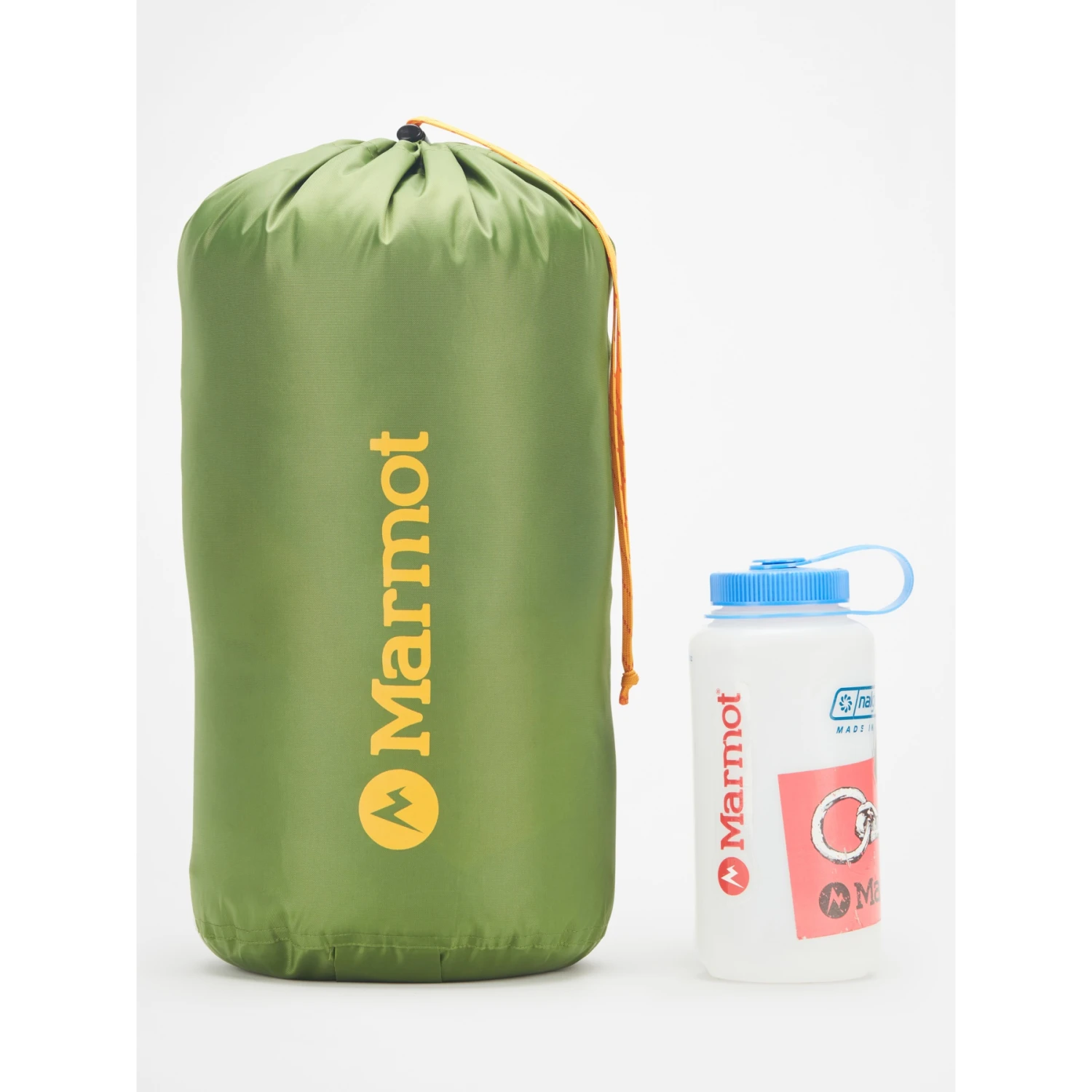 Marmot Never Winter Long Sleeping Bag - Nori/red Sun - Image 4