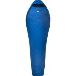Millet Baikal 750 Reg Sleeping Bag - Zip Right - Sky Diver