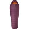 Mountain Equipment Classic Eco 750 Regular Womens Sleeping Bag ME-006761 - Zip Left - Raisin