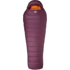 Mountain Equipment Classic Eco 750 Regular Womens Sleeping Bag ME-006761 - Zip Left - Raisin