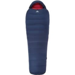 Mountain Equipment Helium 400 Women's Regular Sleeping ME-006070 - Zip Left - Medieval Blue
