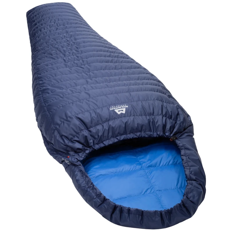Mountain Equipment TransAlp Long Sleeping Bag - Zip Left - Medieval/lapis Blue