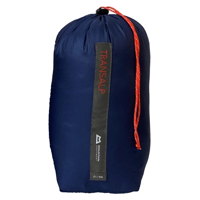 Mountain Equipment TransAlp Long Sleeping Bag - Zip Left - Medieval/lapis Blue - Image 5