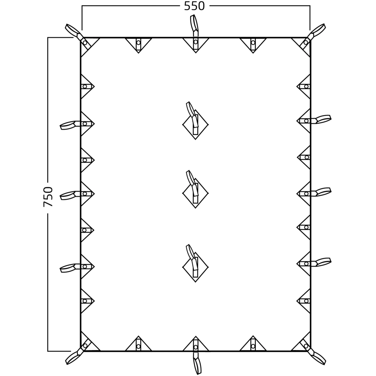 Nordisk Kari 41 M² Tarp - Natural - Image 3