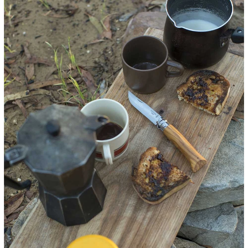 Opinel Knife No 06 - Stainless - Olive - Image 3