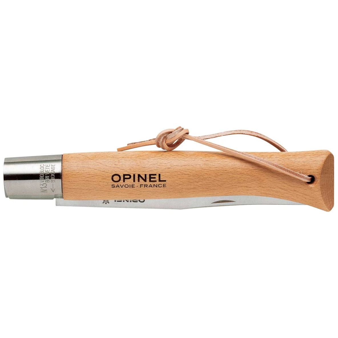 Opinel Knife No13 - Stainless - Beech - Image 2