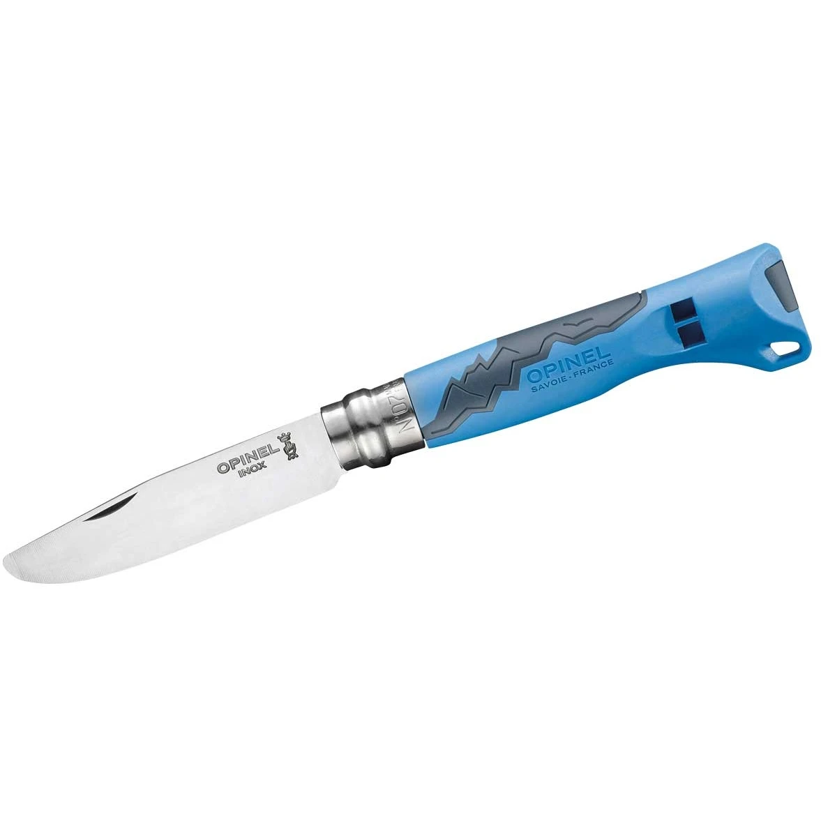 Opinel Pocket Knife - No 07 Outdoor Junior - Stainless - Blue