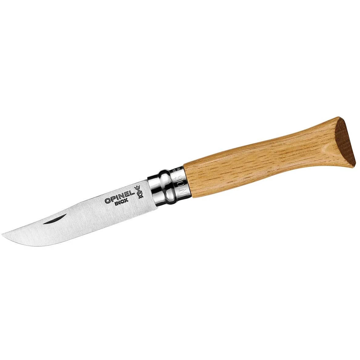 Opinel Pocket Knife No 06 - Stainless Steel - Oak