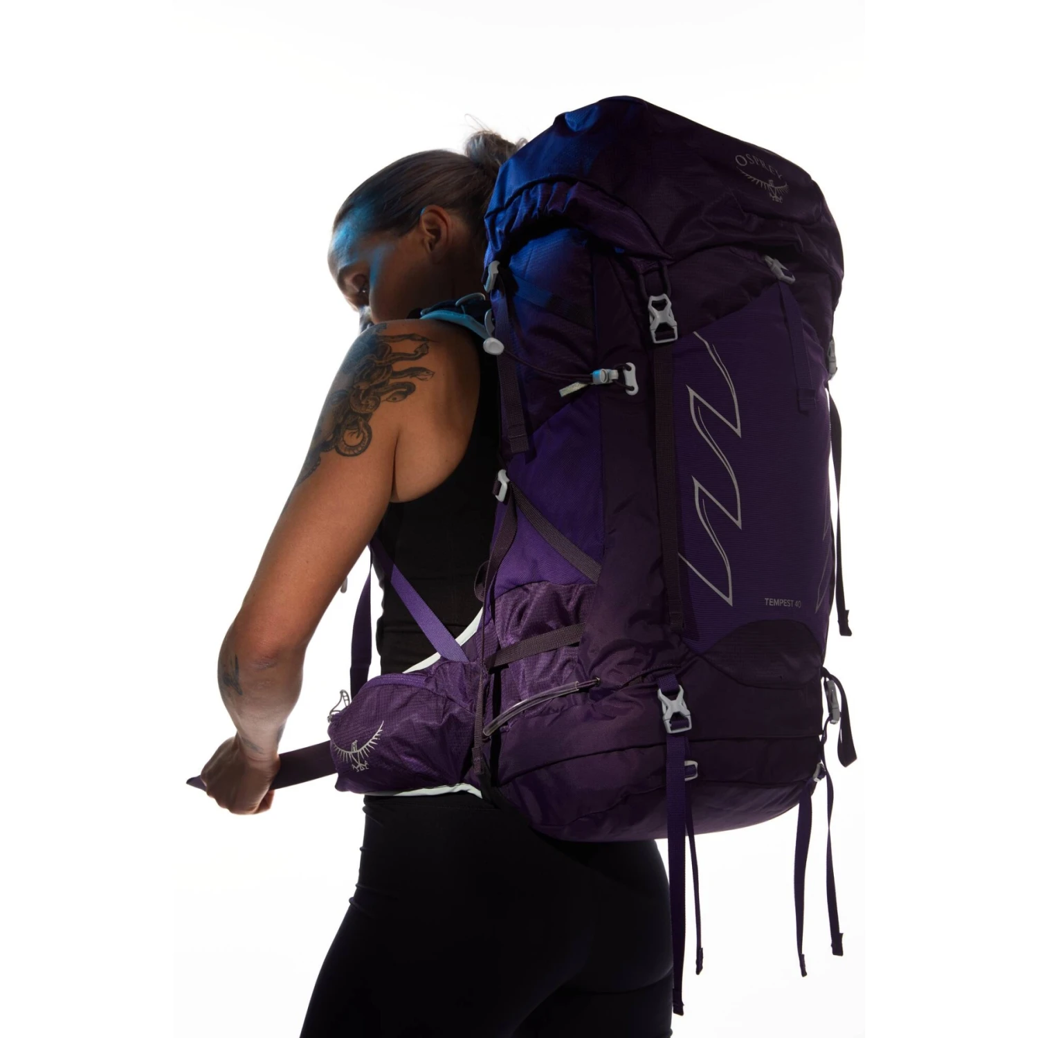Osprey Tempest 40 Women's Backpack - Violac Purple - Image 13
