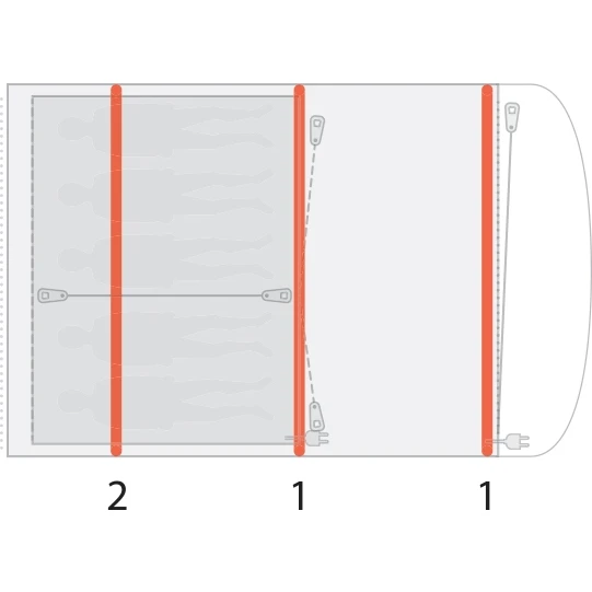 Outwell Elmdale 5PA Tent - Green - Image 6