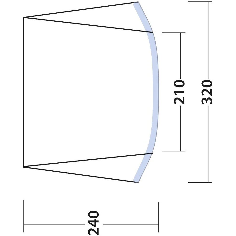 Outwell Touring Canopy Air - Grey - 2nd Choice - Image 5