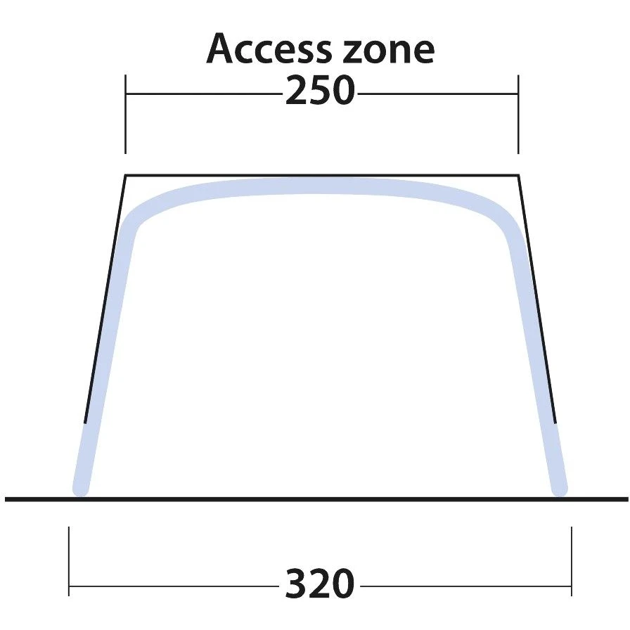 Outwell Touring Canopy Air - Grey - 2nd Choice - Image 7