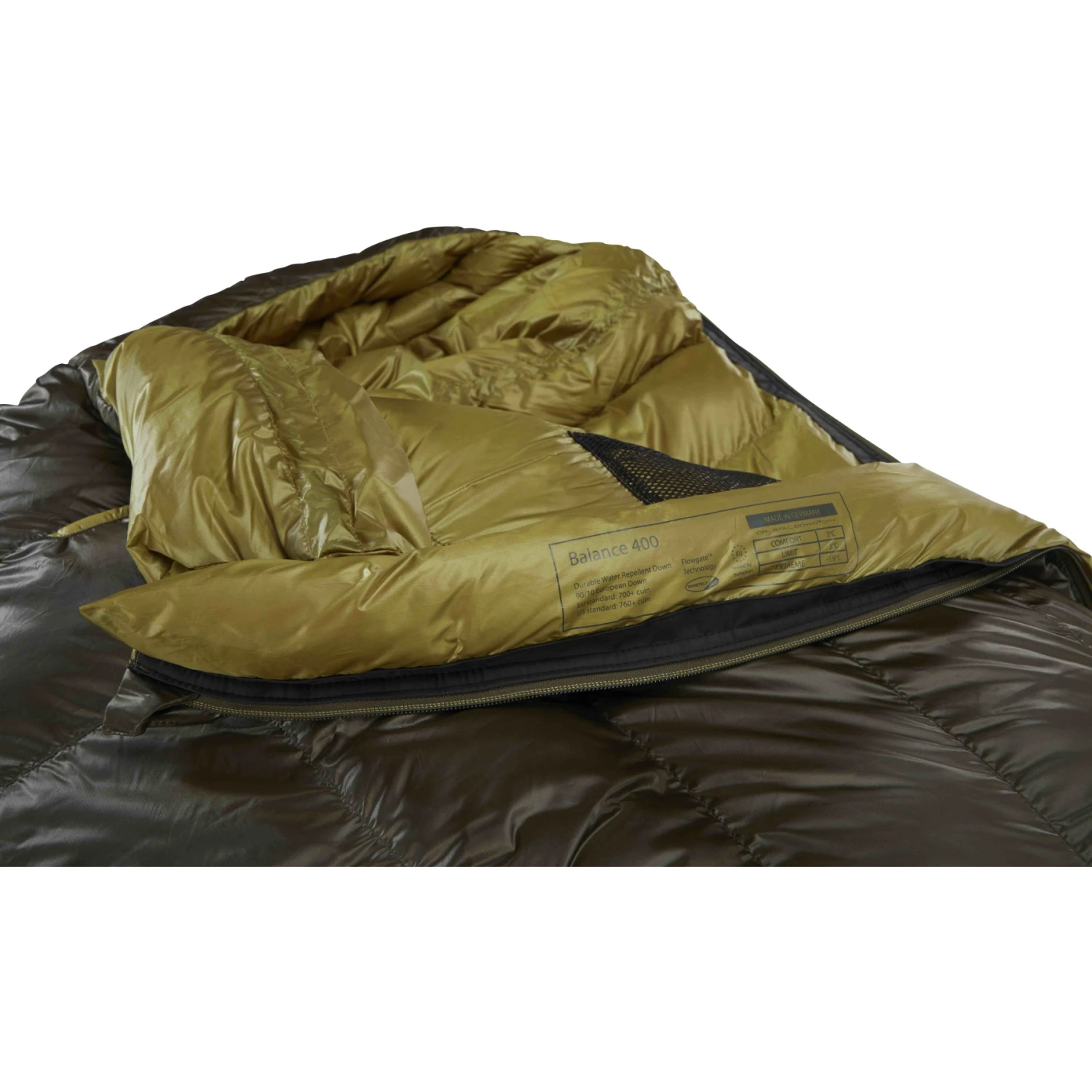 Y By Nordisk Balance 400 M Sleeping Bag - Forest Night/green Moss - Image 7