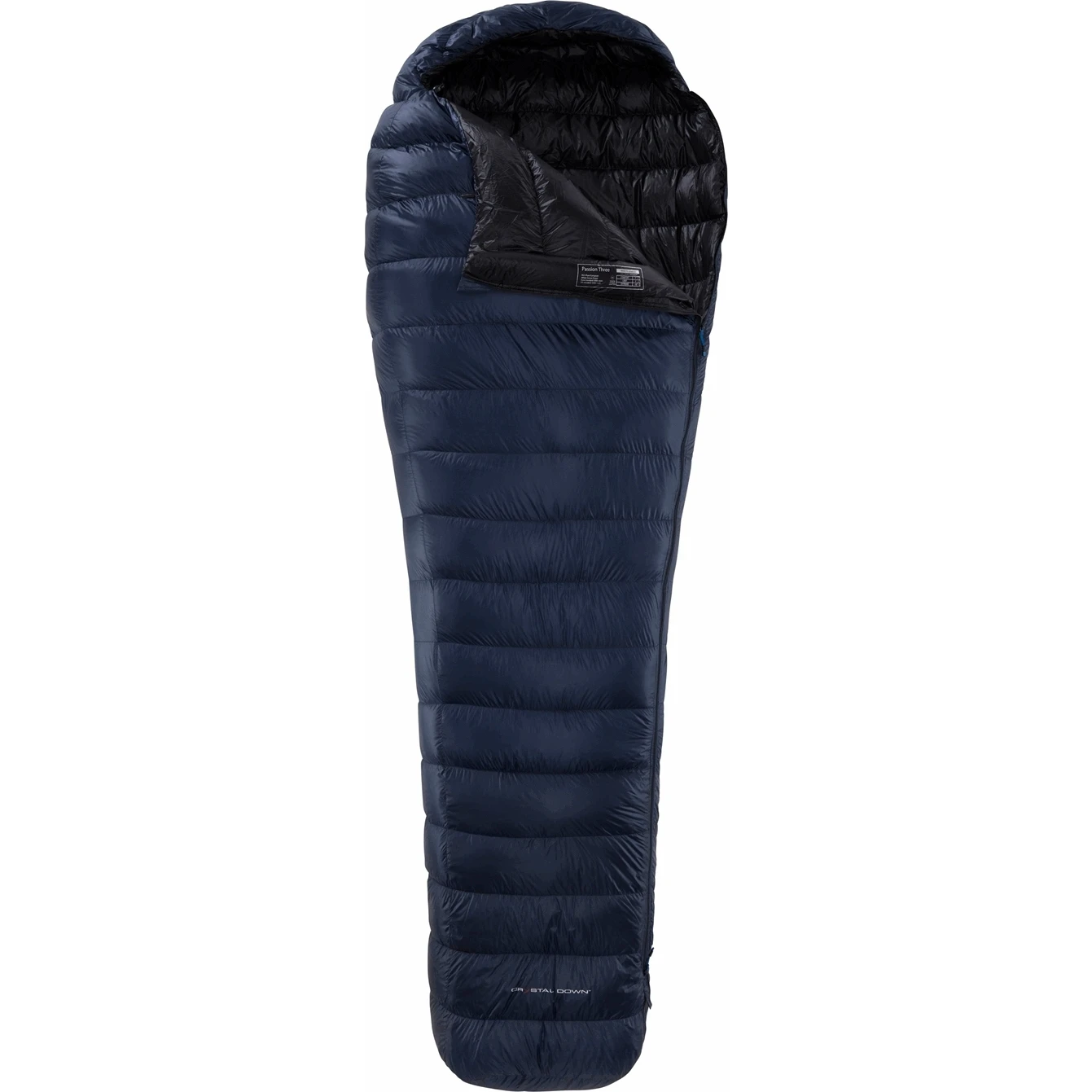 Y By Nordisk Passion Three M Sleeping Bag - Mood Indigo/black - Image 2